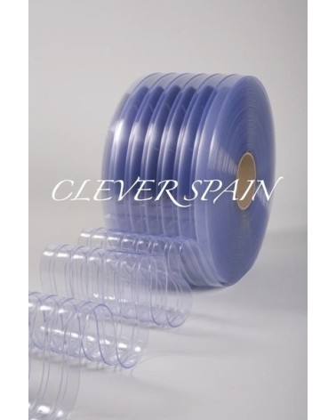 Rollo nervado congelación 200X2mm|Cortinas de PVC nervadas congelación