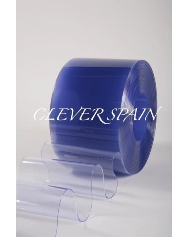 Rollo PVC anti-estático 300X3mm| Cortina industrial PVC anti-estática