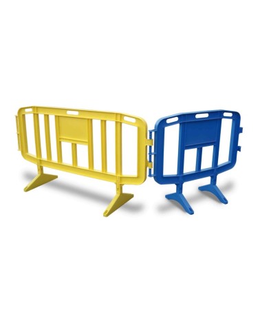 Vallas de plástico | Vallas peatonales de plástico | Vallas para obras