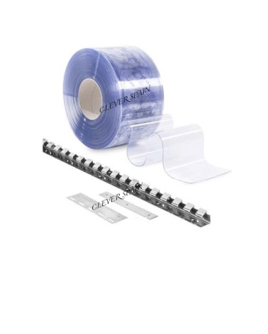 Cortina lamas PVC 2500x984mm|Cortina de plástico industrial PVC