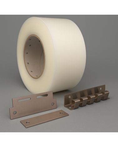 Cortinas de lamas de PVC Translúcidas Economy Pack | Todo en uno