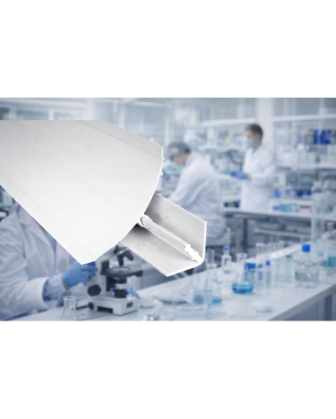 Perfil Cóncavo Sanitario | Perfiles de PVC