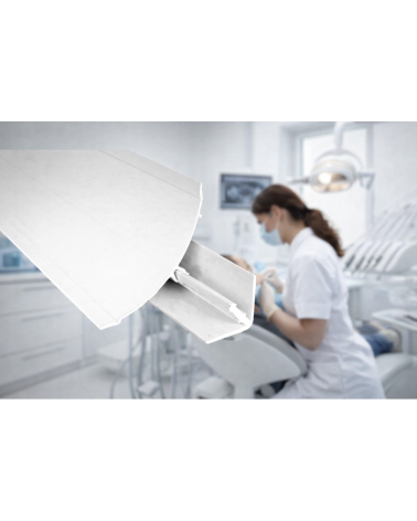 Perfil Cóncavo Sanitario | Perfiles de PVC