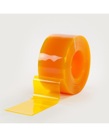 Rollo de PVC amarillo transparente 200X2mm | Cortinas de PVC Amarillas