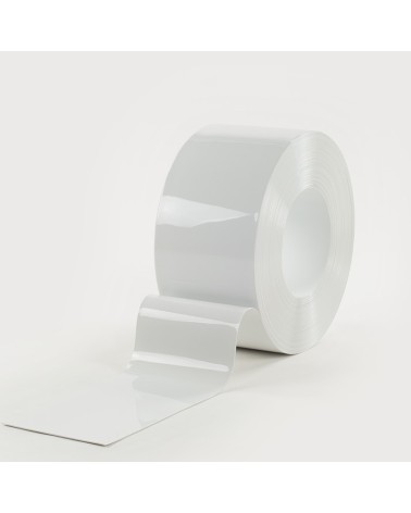 Rollo PVC blanco 200X2mm|Cortinas de lamas PVC color blanco