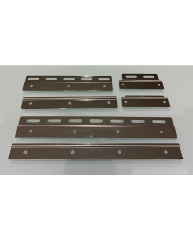 Pletinas de acero inoxidable para cortinas de lamas PVC