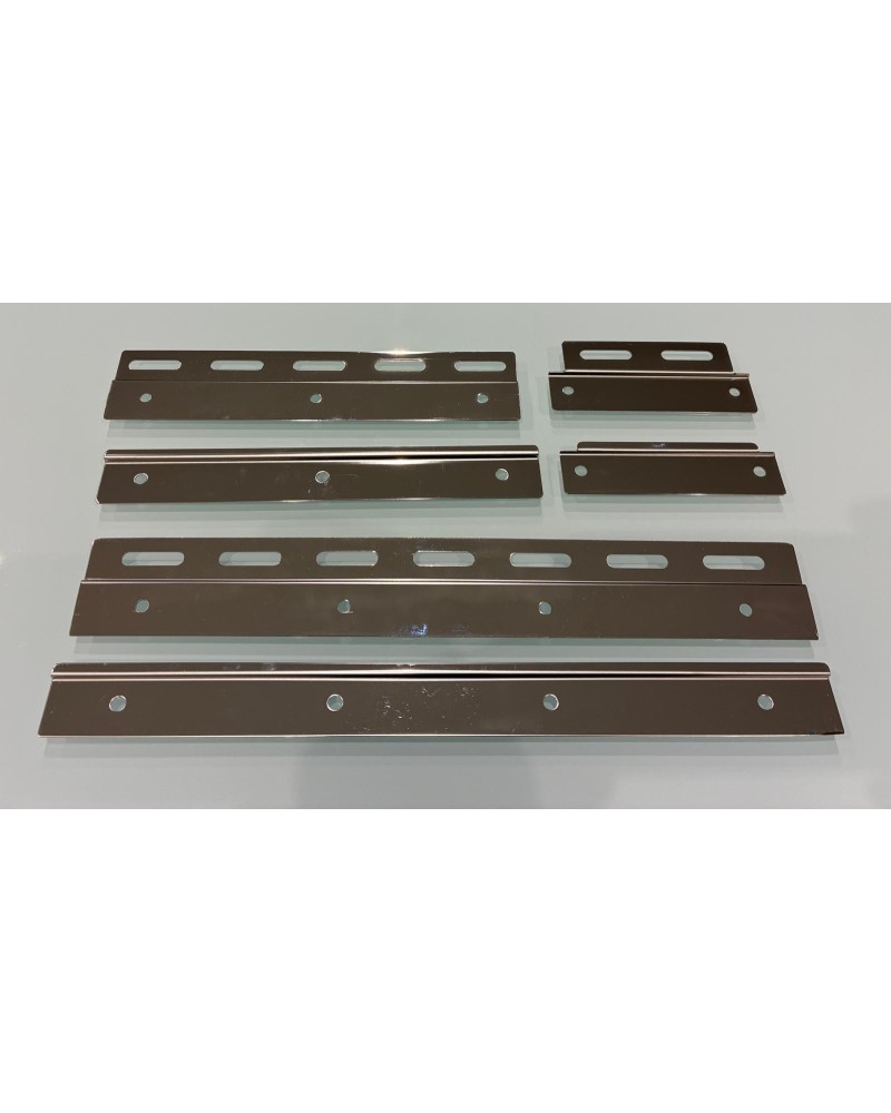 Pletinas de acero inoxidable para cortinas de lamas PVC