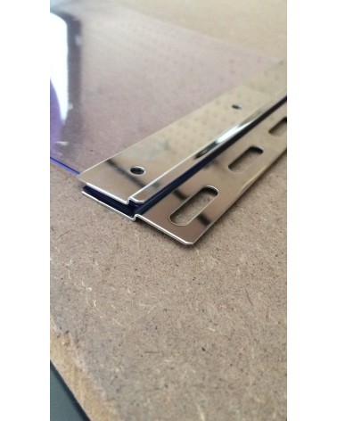 Pletinas de acero inoxidable para cortinas de lamas PVC
