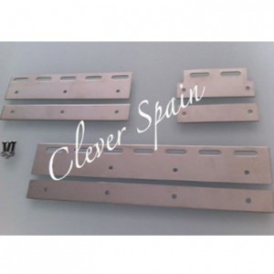 Pletinas acero inox cortinas de lamas PVC