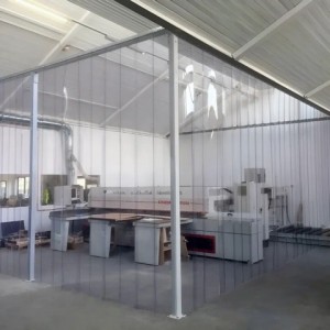 Cortinas de PVC transparente
